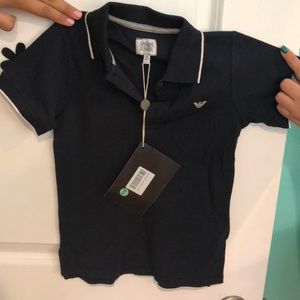 Armani junior collar shirt